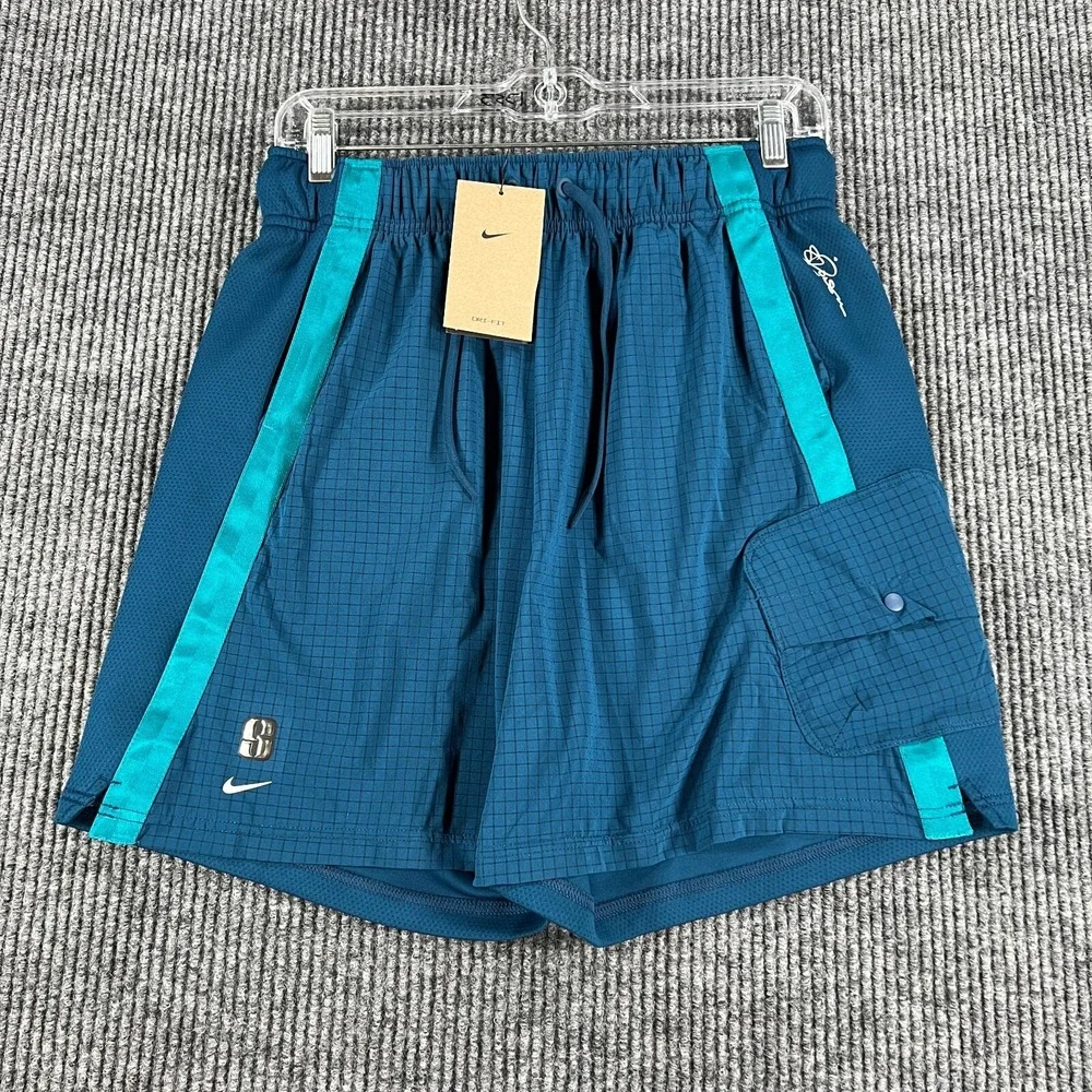 Nike Sabrina Ionescu Basketball Shorts Womens Small Blue Loose Dri Fit New